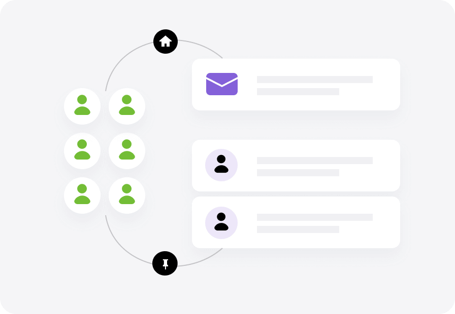 In-house teams + freelance translators