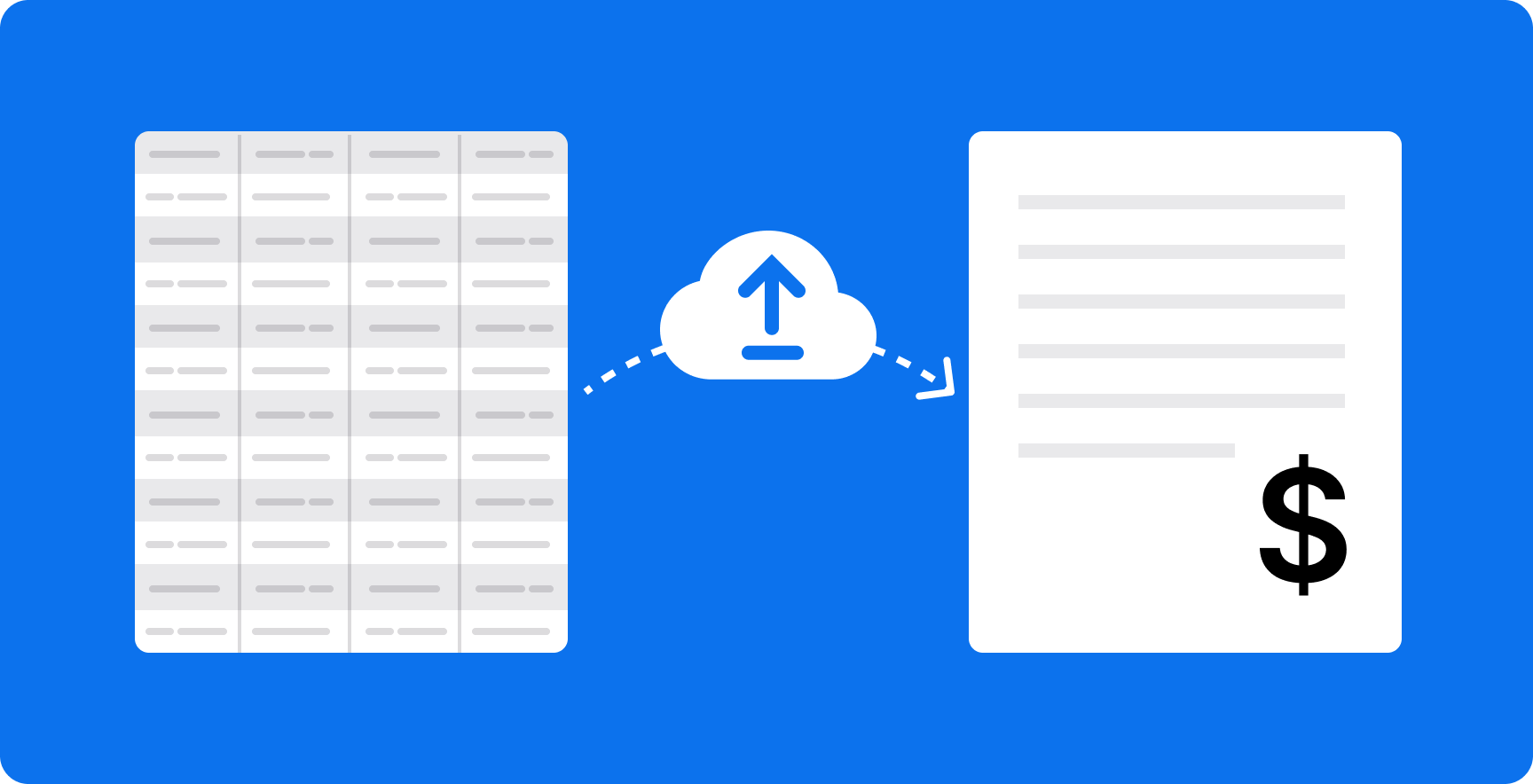 Importing multiple jobs for payment